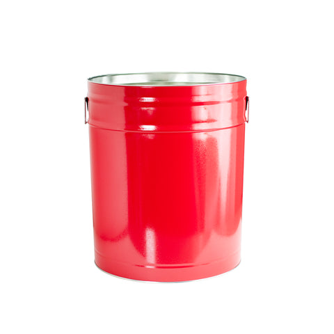 Red 6-Gallon Tin
