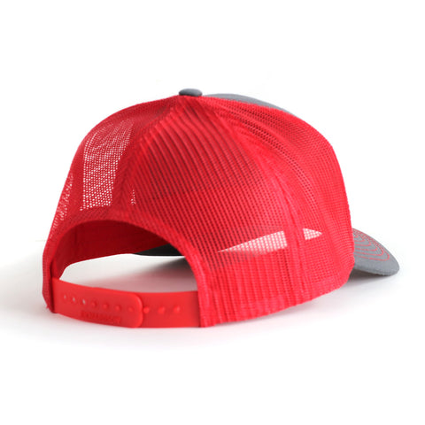 RR1 Hat Grey/Red